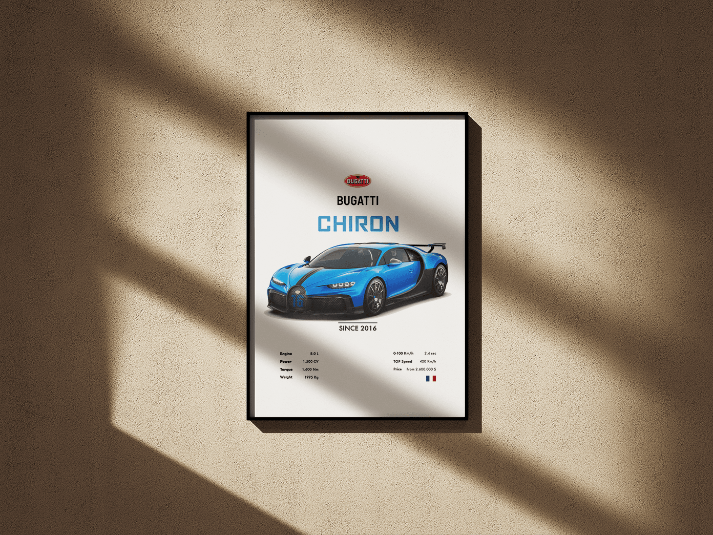 Bugatti Chiron - Go4Posters
