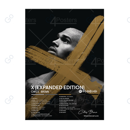 Chris Brown - X Expanded Edition Album Poster