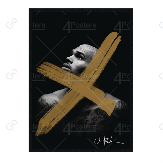 Chris Brown - X Poster