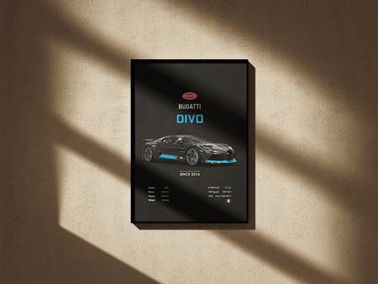 Bugatti Divo - Go4Posters