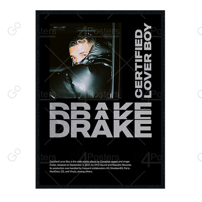 Drake - Certified Lover Boy Poster