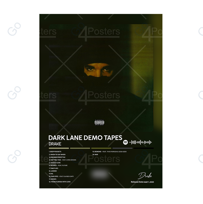 Chris Brown - Dark Lane Demo Tapes  Album Poster