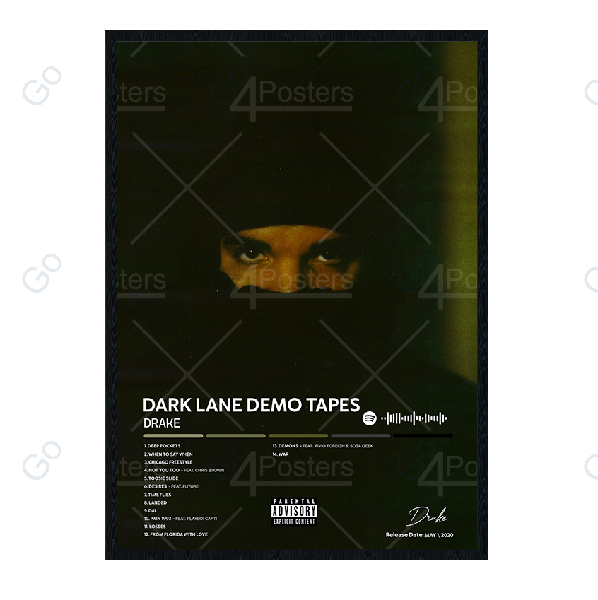 Chris Brown - Dark Lane Demo Tapes  Album Poster