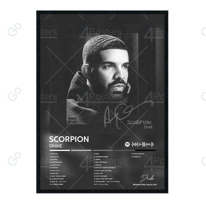 Drake - Scorpion Album Poster