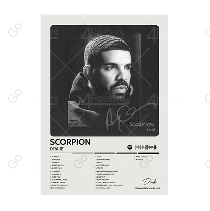 Drake - Scorpion Album Poster