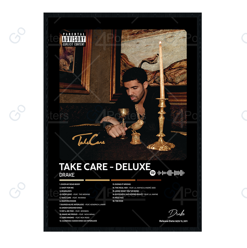 Drake - Take Care Album Poster