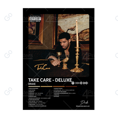 Drake - Take Care Album Poster