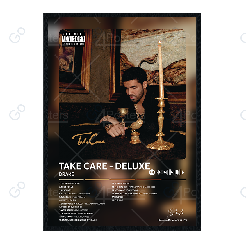 Drake - Take Care Album Poster