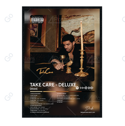 Drake - Take Care Album Poster