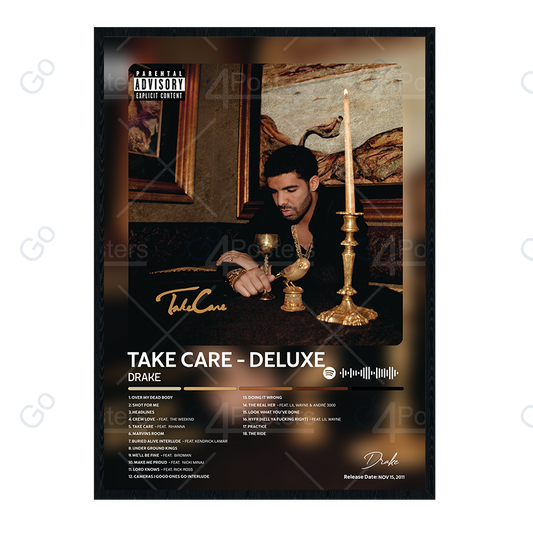 Drake - Take Care Album Poster