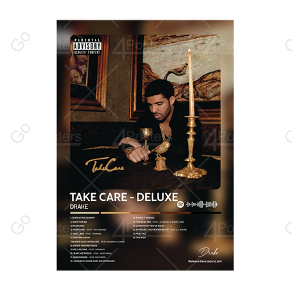 Drake - Take Care Album Poster