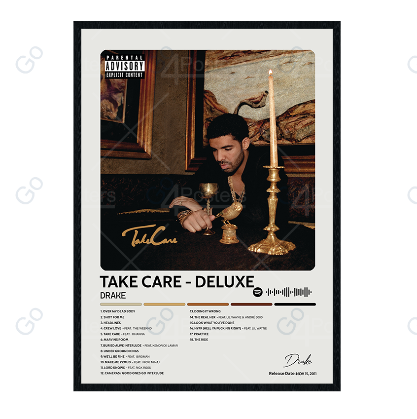 Drake - Take Care Album Poster