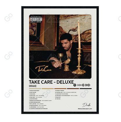 Drake - Take Care Album Poster