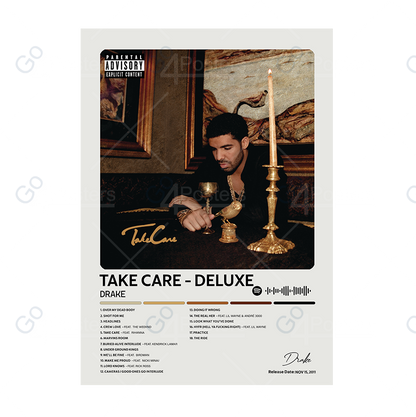 Drake - Take Care Album Poster