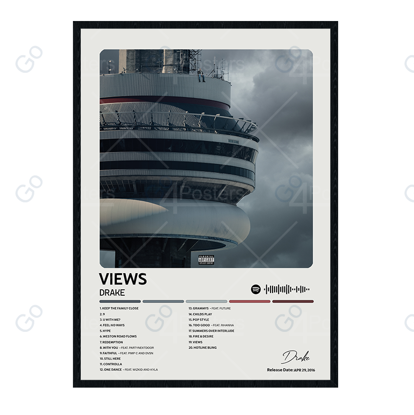 Drake - Views Album Poster