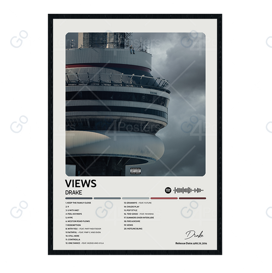 Drake - Views Album Poster