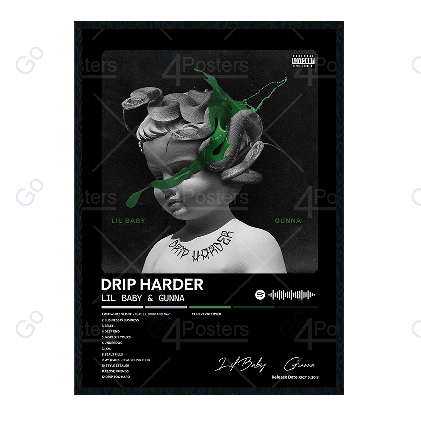 LiL Baby & Gunna - Drip Harder Album Poster