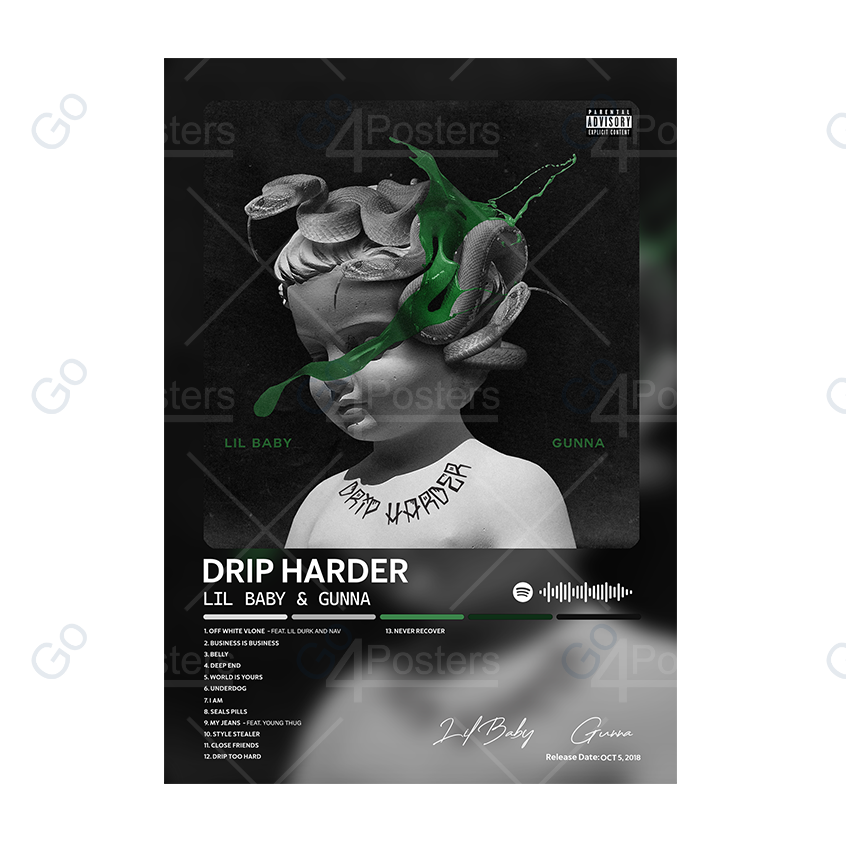 LiL Baby & Gunna - Drip Harder Album Poster