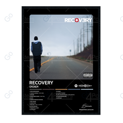 Eminem - Recovery Album Poster