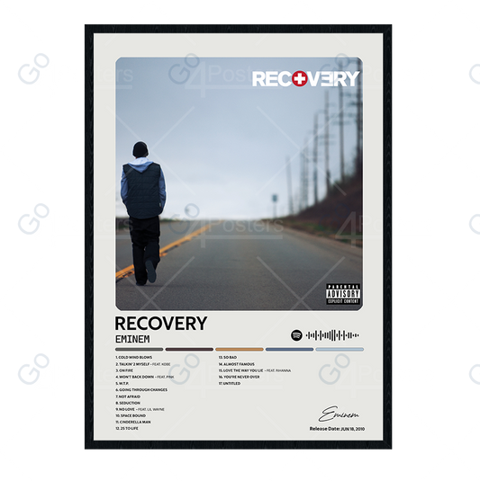 Eminem - Recovery Album Poster