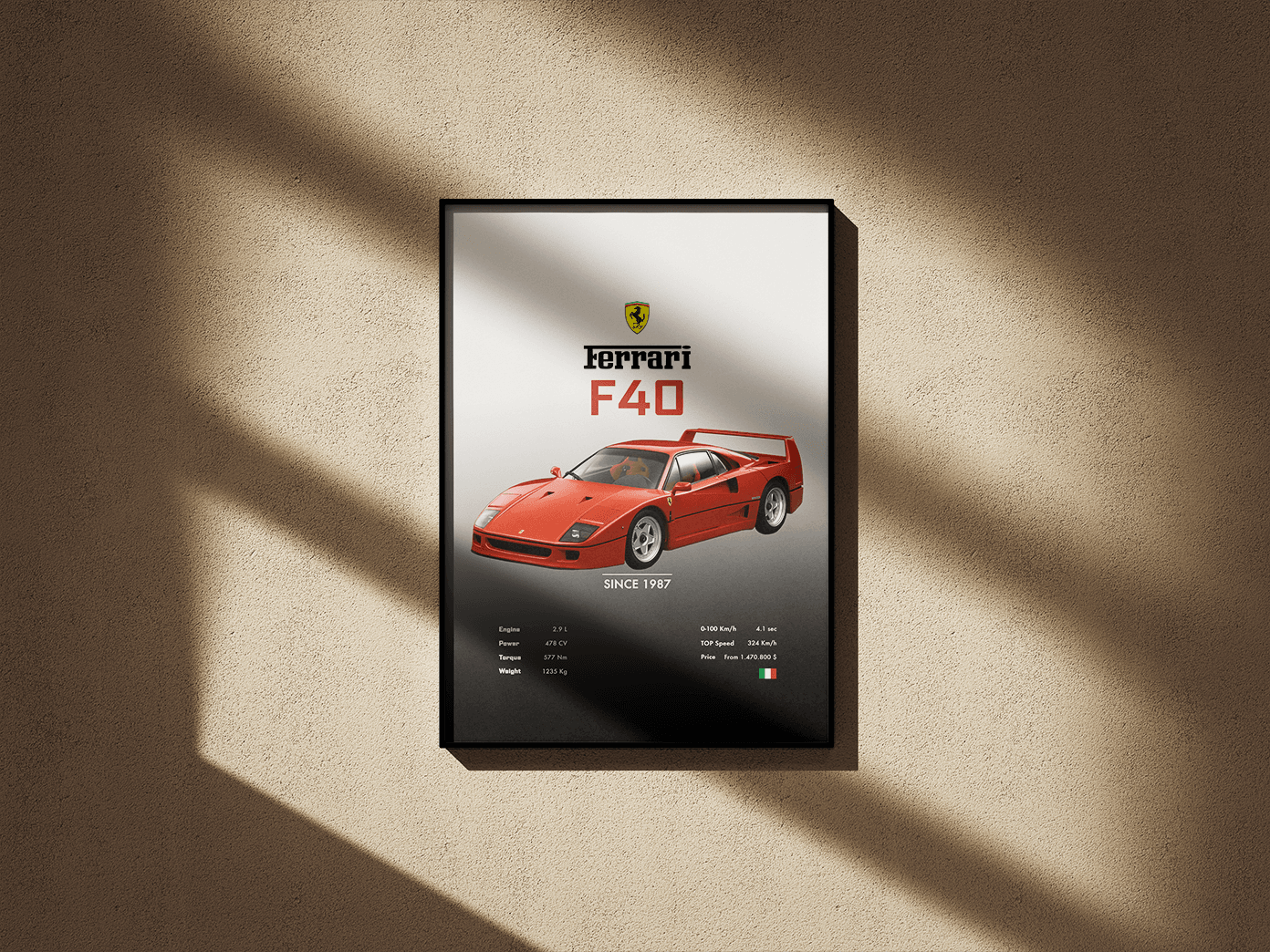 Ferrari F40 - Go4Posters