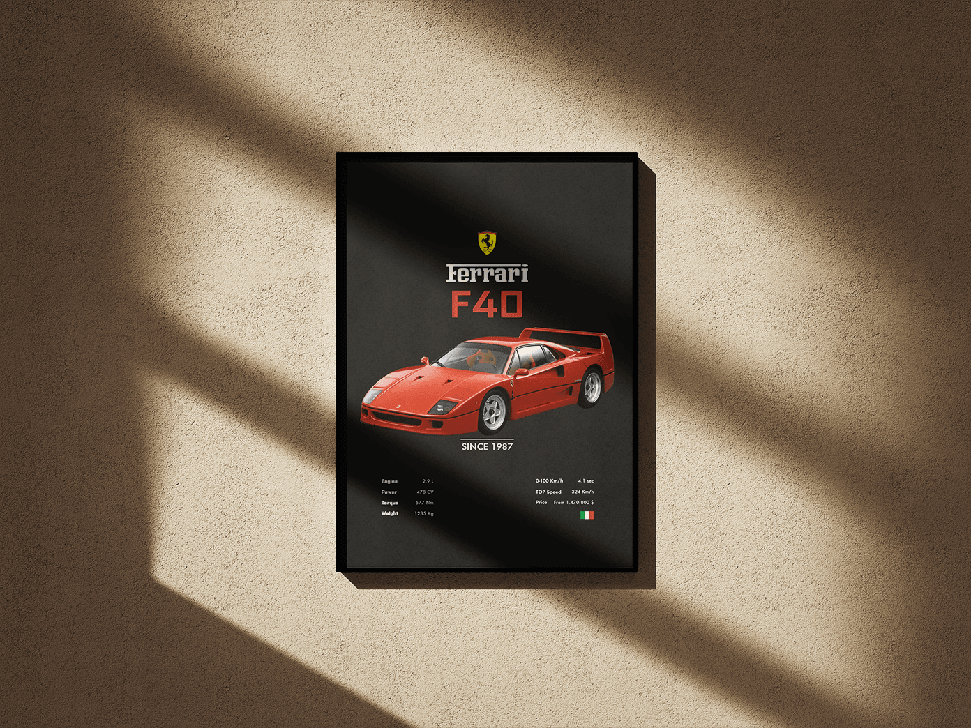 Ferrari F40 - Go4Posters