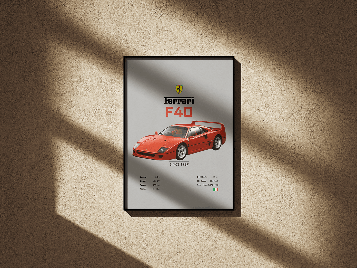 Ferrari F40 - Go4Posters