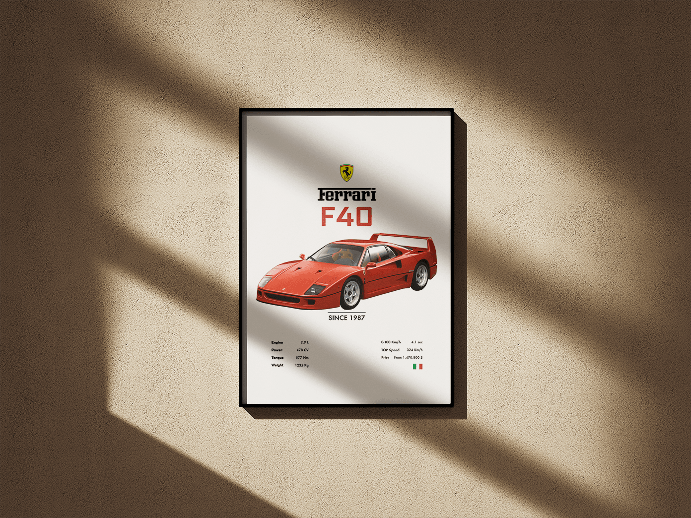 Ferrari F40 - Go4Posters