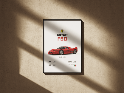 Ferrari F50 - Go4Posters