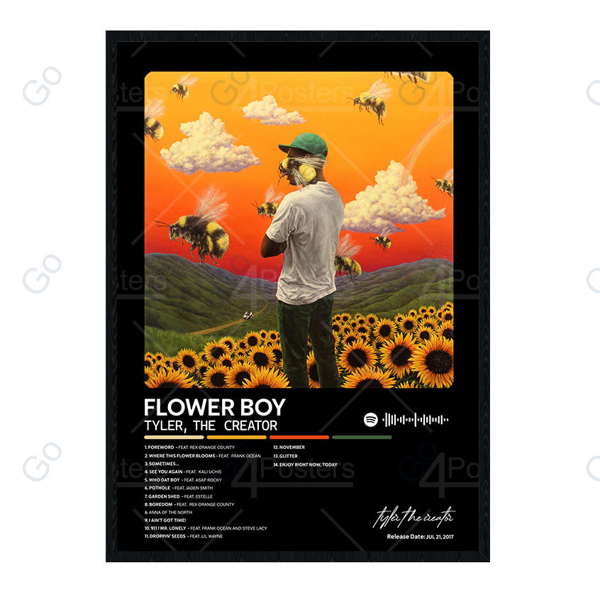 Tyler, The Creator - Flower Boy Album Poster