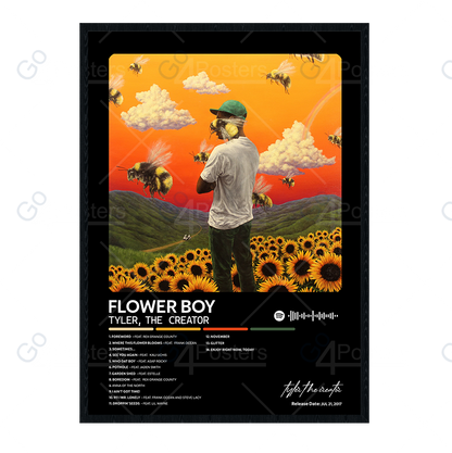 Tyler, The Creator - Flower Boy Album Poster