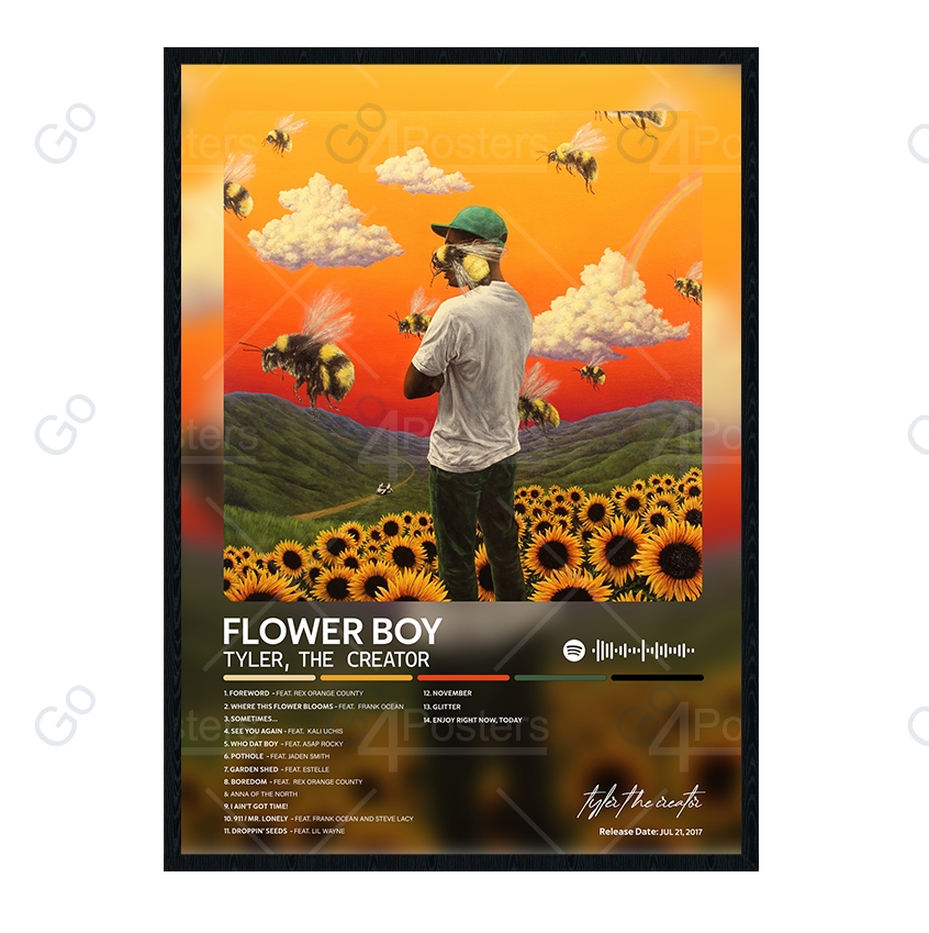 Tyler, The Creator - Flower Boy Album Poster