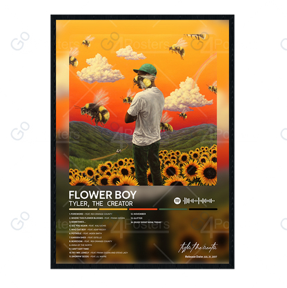 Tyler, The Creator - Flower Boy Album Poster