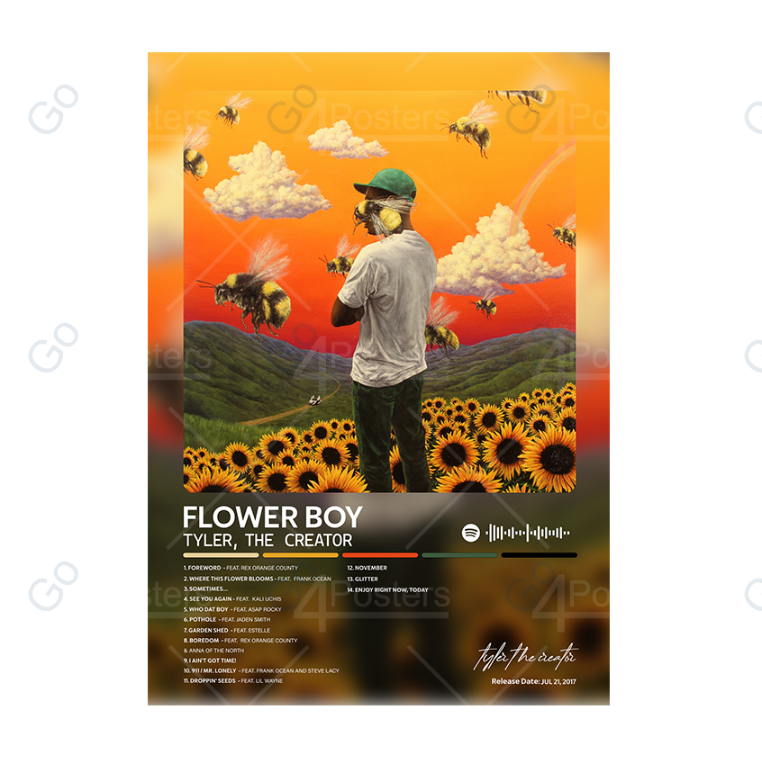 Tyler, The Creator - Flower Boy Album Poster