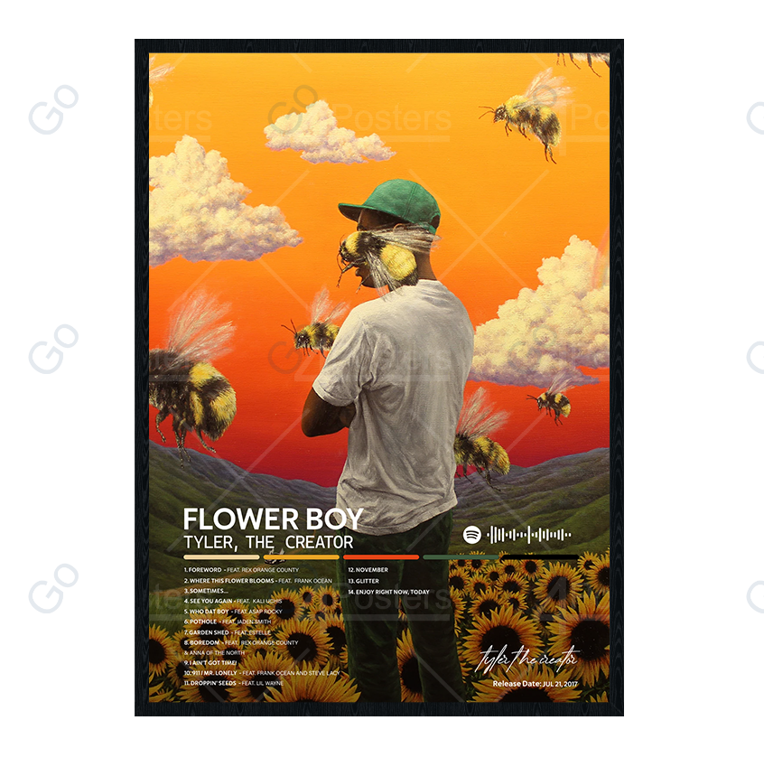 Tyler, The Creator - Flower Boy Album Poster