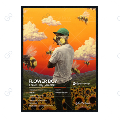 Tyler, The Creator - Flower Boy Album Poster