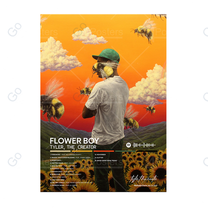 Tyler, The Creator - Flower Boy Album Poster