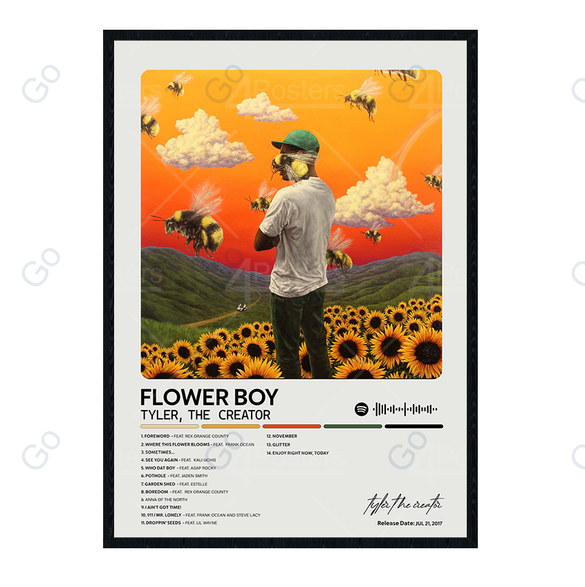 Tyler, The Creator - Flower Boy Album Poster