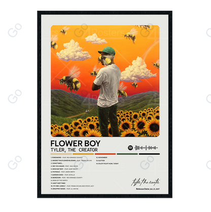 Tyler, The Creator - Flower Boy Album Poster