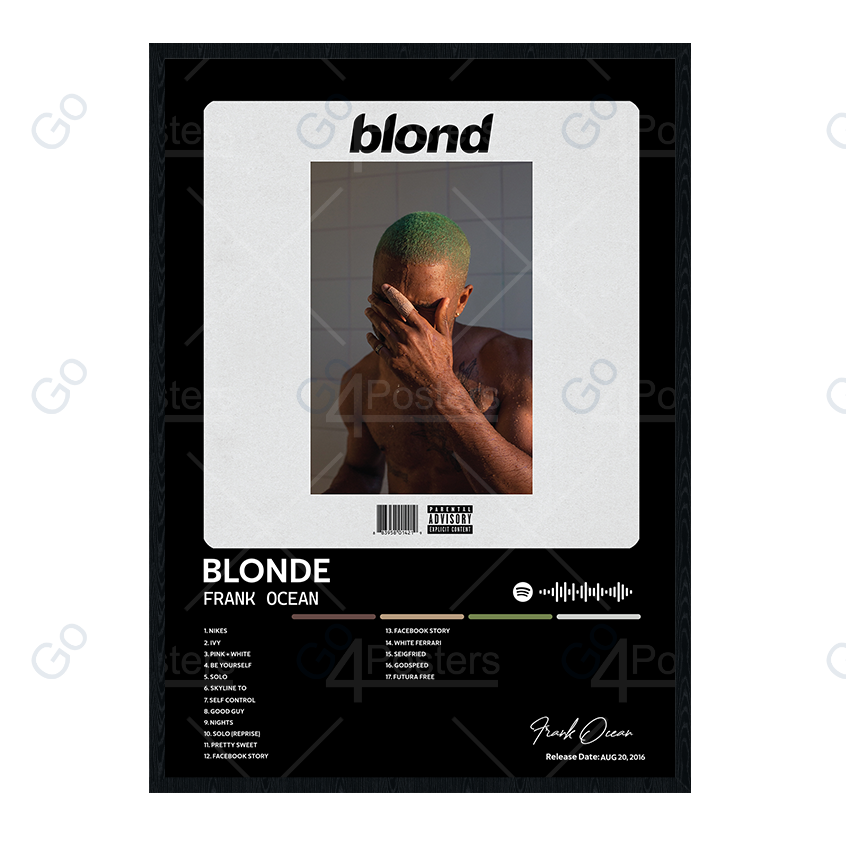 Frank Ocean - Blonde Album Poster