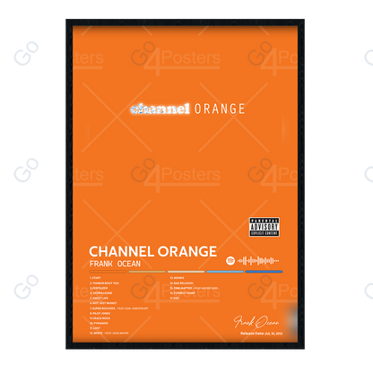 Frank Ocean - Channel Orange Album Poster