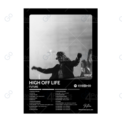 Future - High Off Life Album Poster