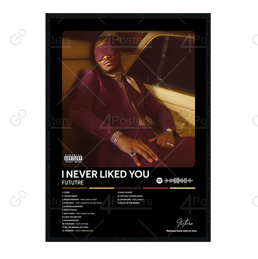 Future - I NEVER LIKED YOU Album Poster