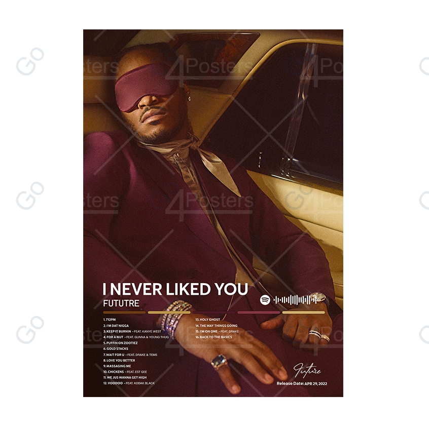 Future - I NEVER LIKED YOU Album Poster