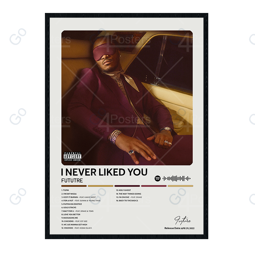 Future - I NEVER LIKED YOU Album Poster