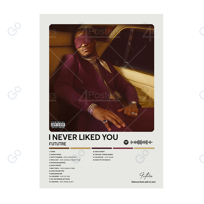 Future - I NEVER LIKED YOU Album Poster