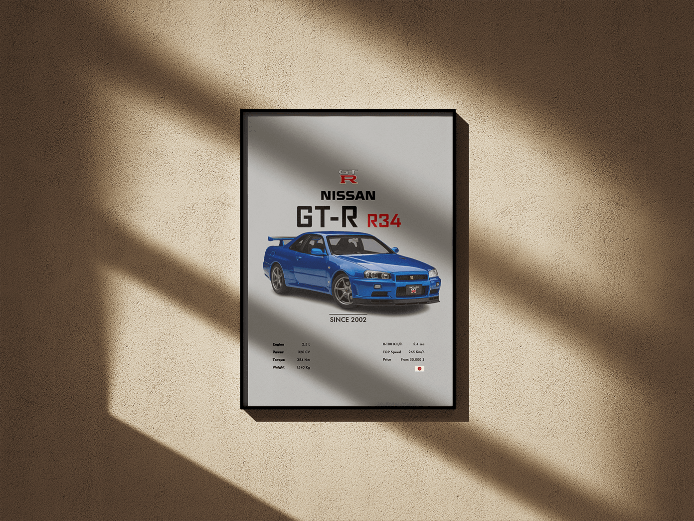Nissan GT-R R34 - Go4Posters
