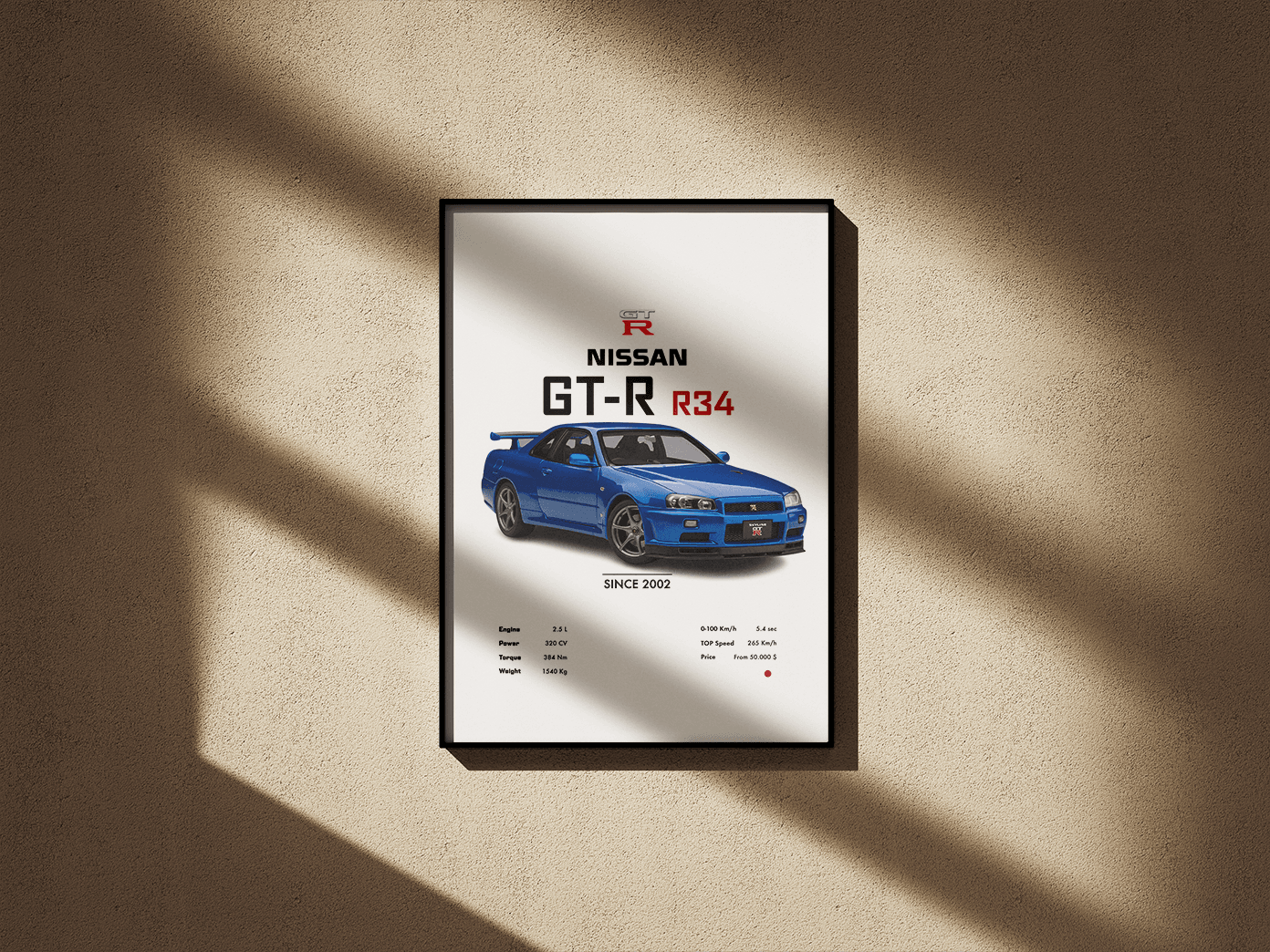 Nissan GT-R R34 - Go4Posters