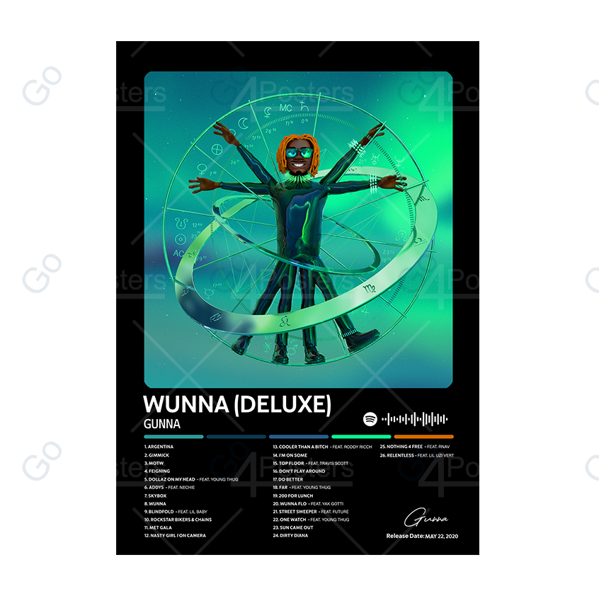 Gunna - Wunna (Deluxe) Album Poster