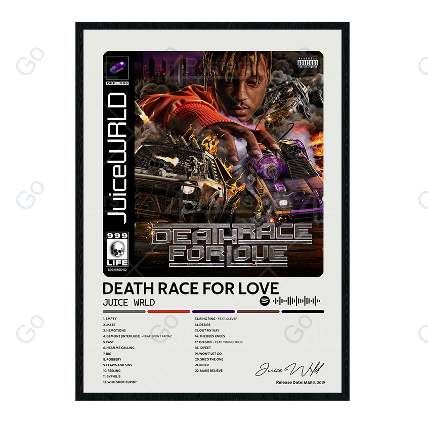 Juice Wrld- Death Race For Love Album Poster